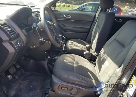 2018 Ford Explorer Police Interceptor from USA, damaged, VIN 1FM5K8AR6JGA44309